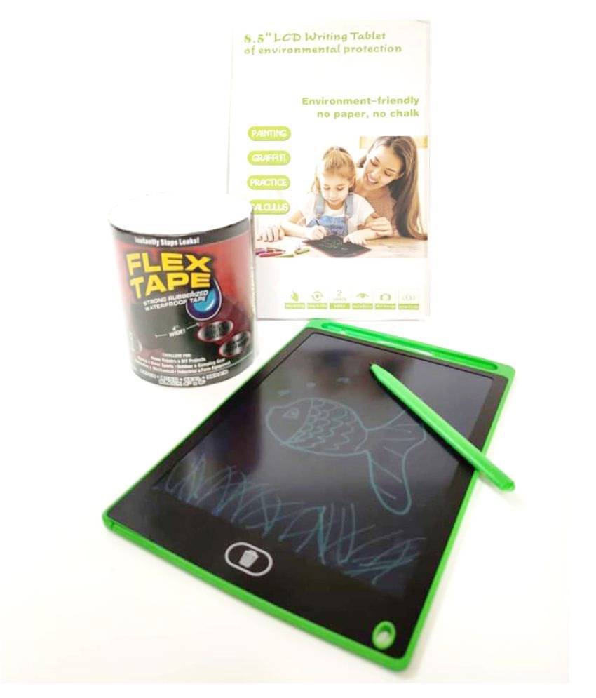     			Gifthouse Combo set of LCD Writing tab and Flex tape