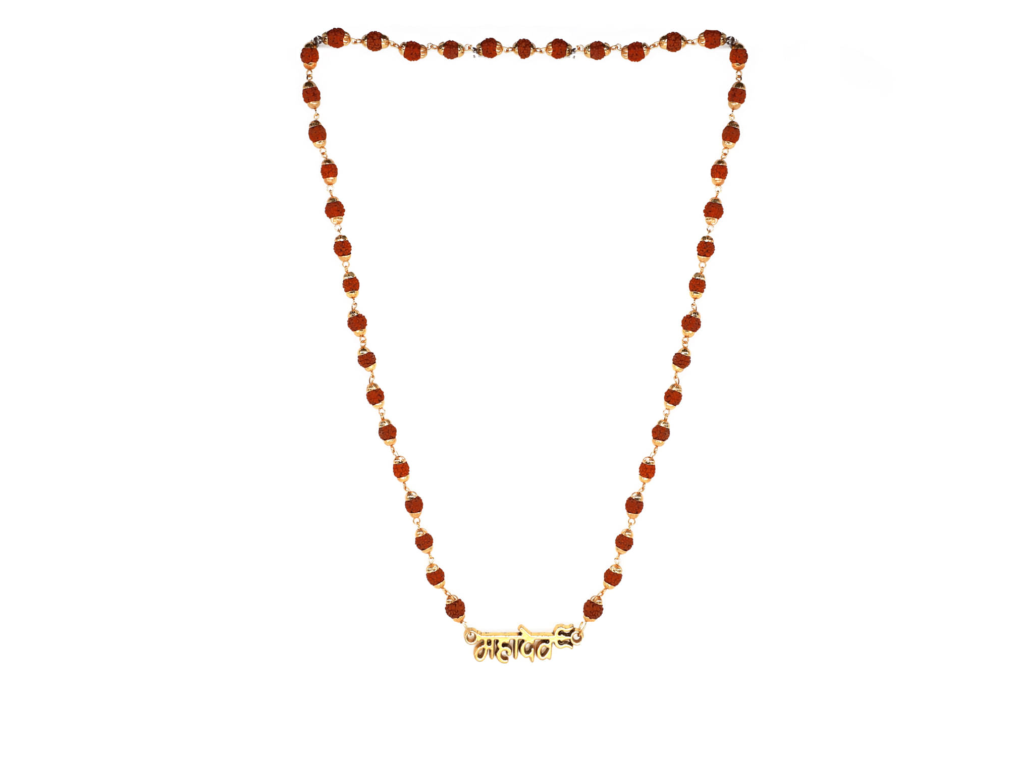     			SHANKHRAJ MALL GOLD PLATED PENDANT AND CHAIN FOR MEN OR BOYS-100344