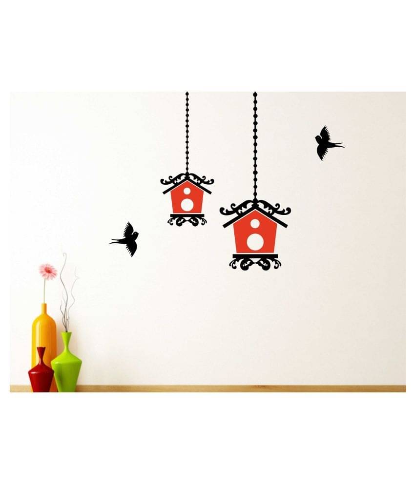     			Wallzone Medium Sticker ( 70 x 75 cms )