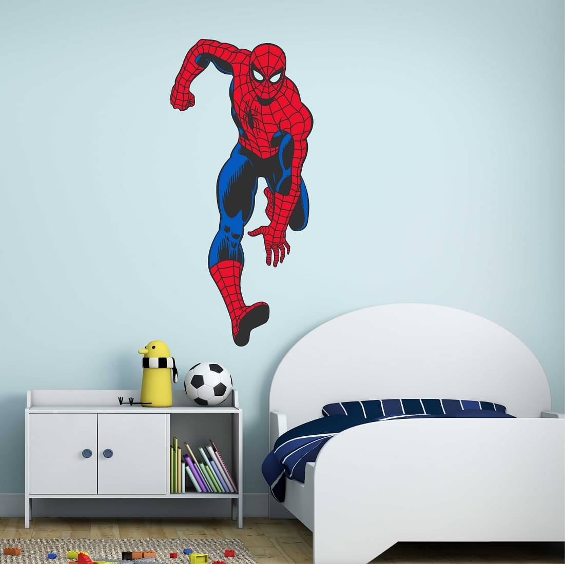     			Wallzone Spiderman Sticker ( 70 x 75 cms )