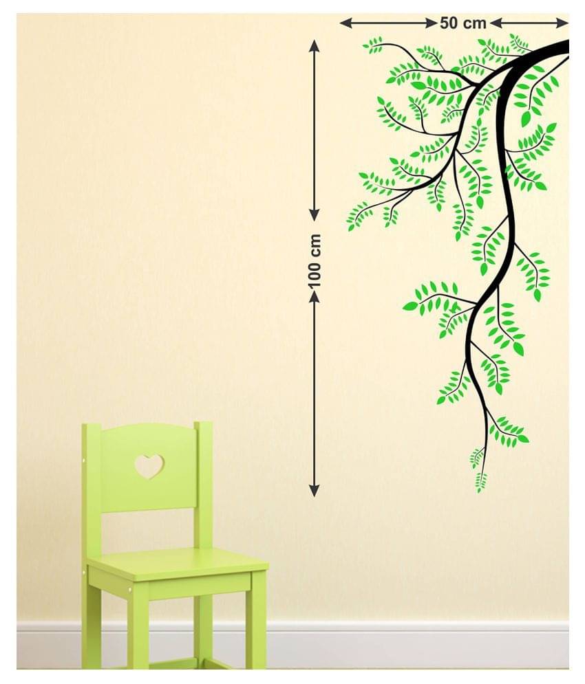     			Wallzone Tree Branch Sticker ( 70 x 75 cms )