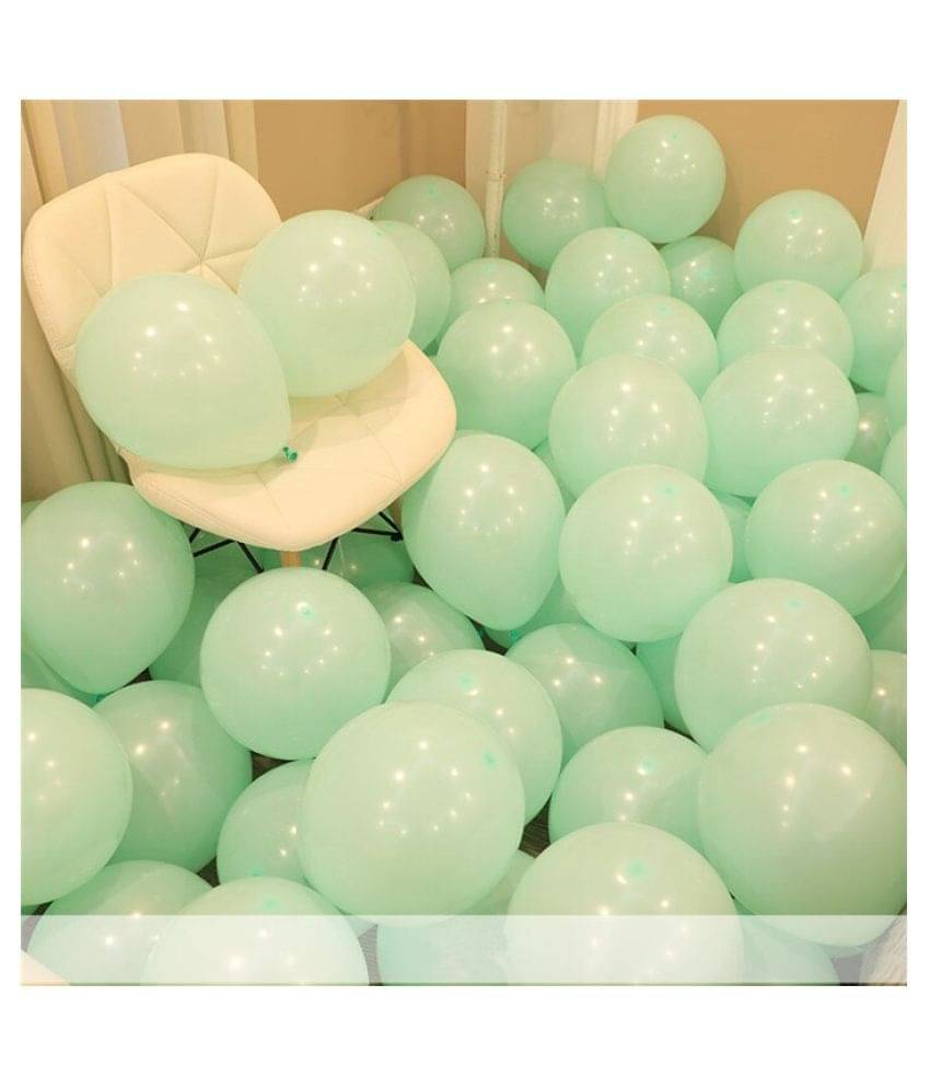     			Kiran Enterprises Happy Birthday Candy Balloons-GREEN (Pack of 50)