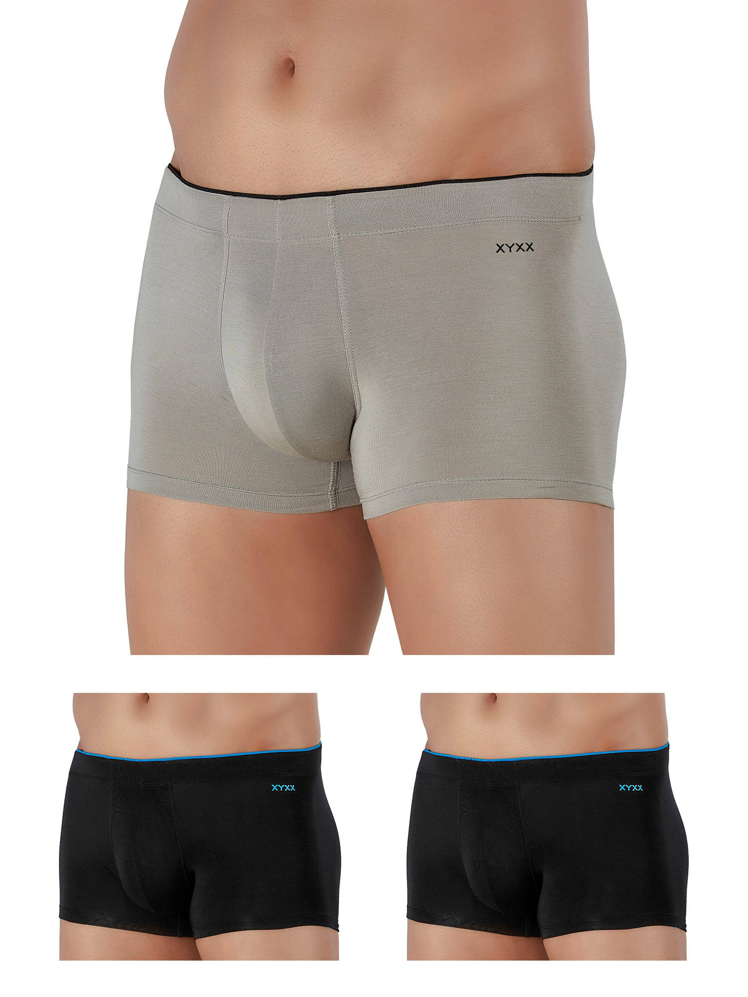 XYXX Pack of 1 Modal Briefs For Men's ( Multicolor )     			XYXX Pack of 1 Modal Briefs For Men's ( Multicolor )