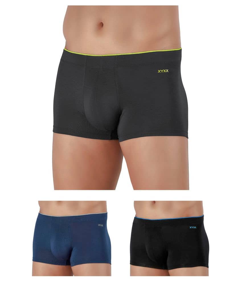 XYXX Pack of 1 Modal Trunks For Men's ( Multicolor )