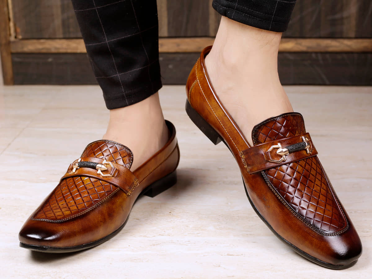 BXXY Tan Loafers - Formal Shoes | Buy online on ZillyBuy