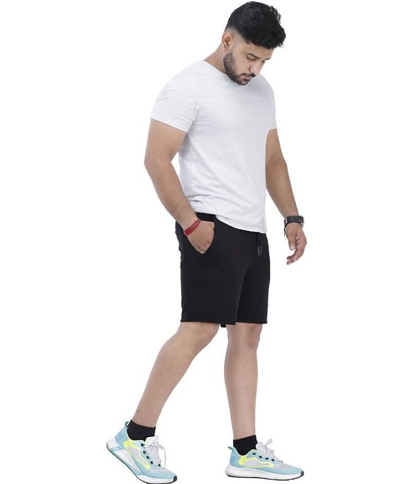 Scrott Merchandise Black Shorts - Shorts | Buy online on ZillyBuy