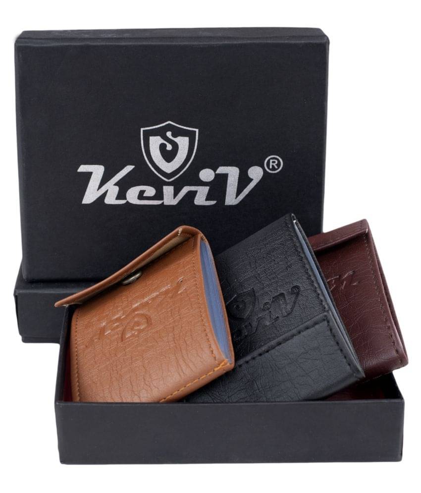    			Keviv Button Multi Card Holder