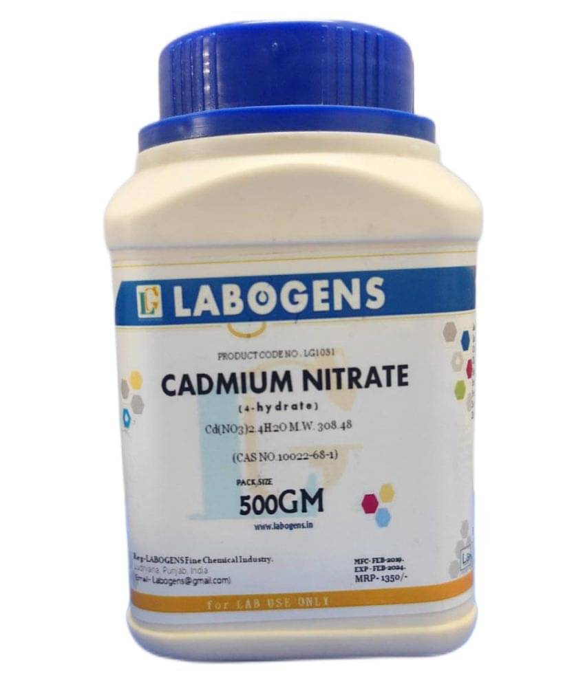     			LABOGENS CADMIUM NIT-RATE 4-hydrate 500GM