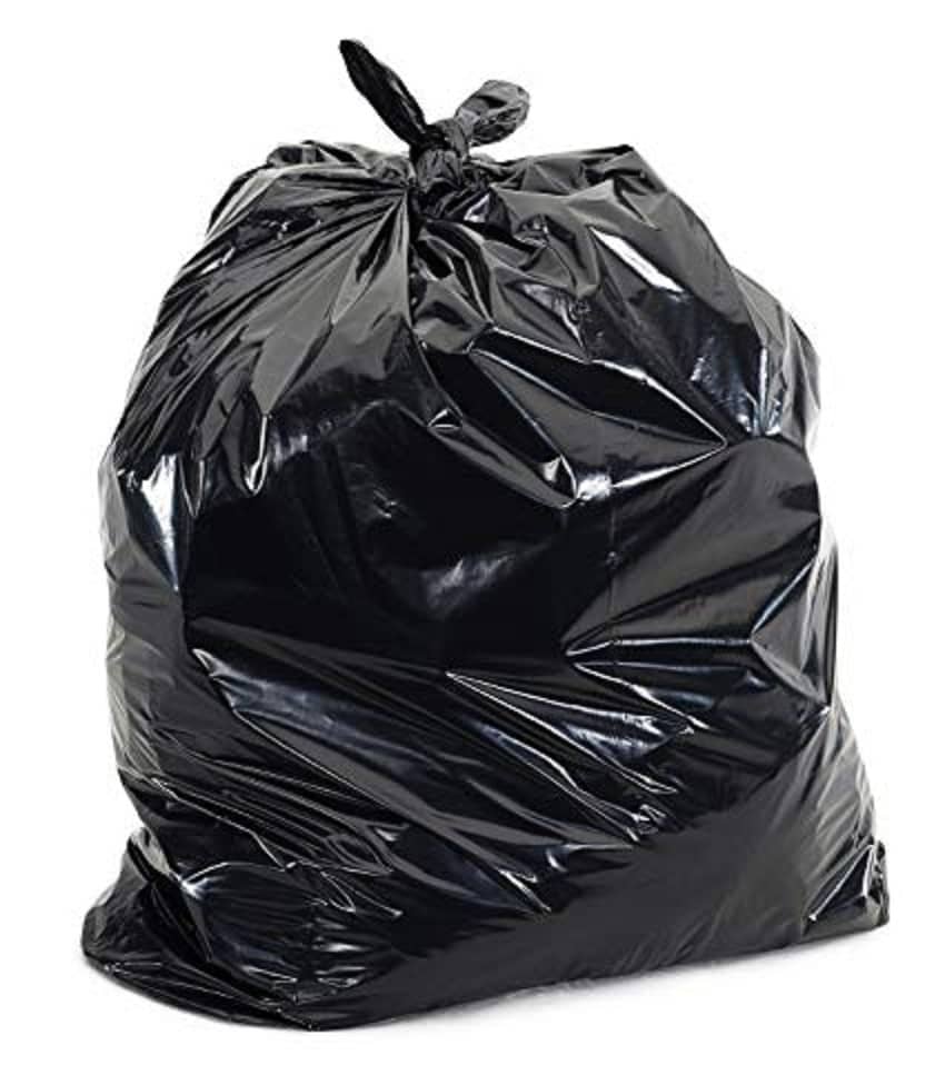 CLEAN INDIA - Medium 60 pcs -19X21 100% Recyclable dustbin garbage bags