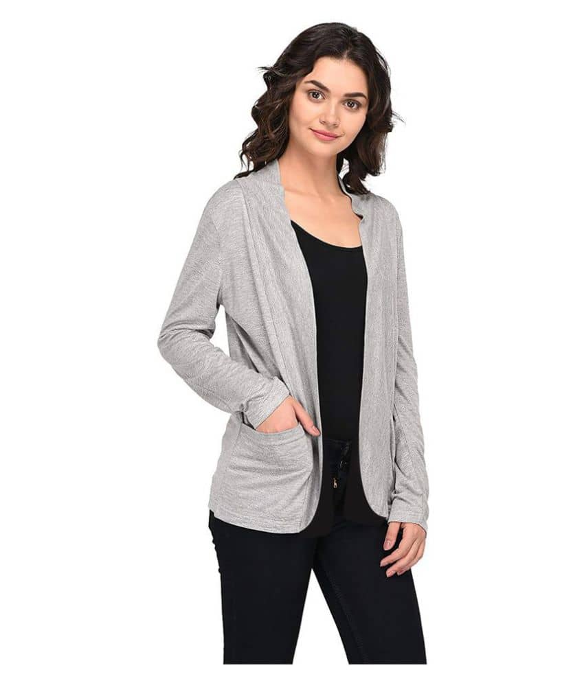 Goodluck Cotton Shrugs - Grey
