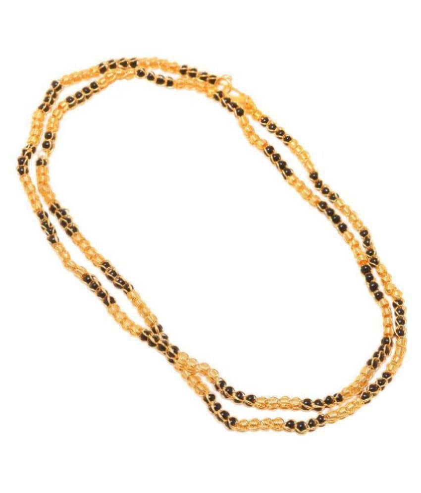 Jewar Mandi Gold Plated Chain ( Set of 1 )