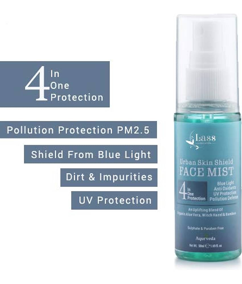 Lass Naturals Lass Naturals Urban Skin Shield 4-In-1 Skin Freshener 80 mL