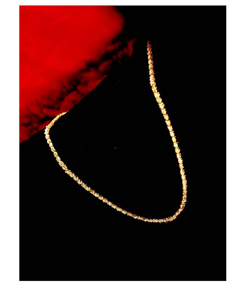 shankhraj mall Gold Plated Chain ( Set of 1 )
