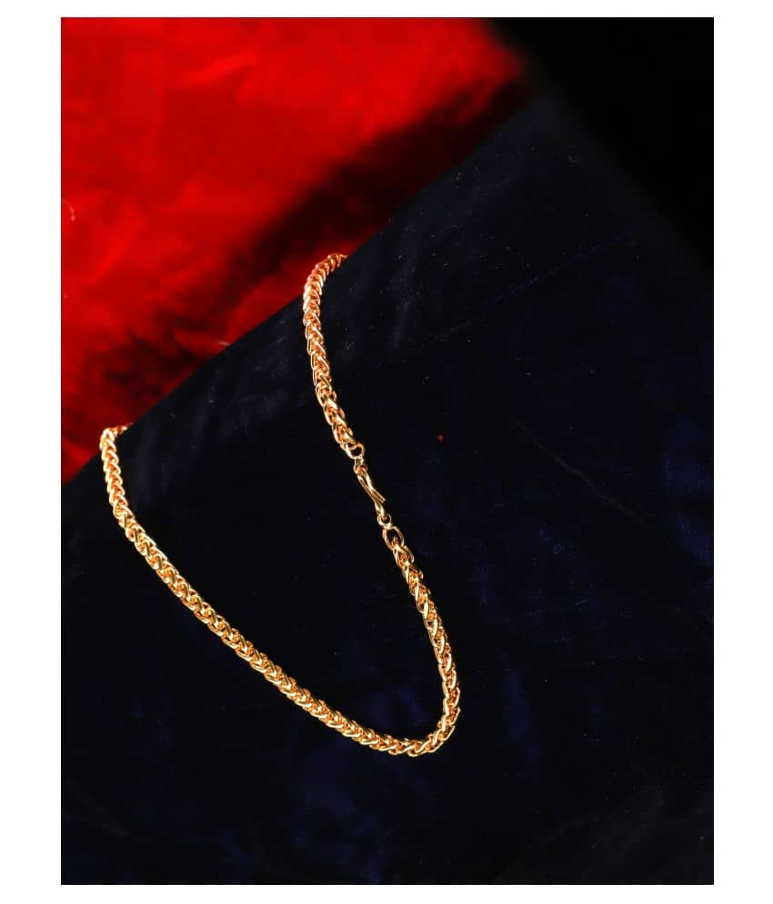 shankhraj mall Gold Plated Chain ( Set of 1 )