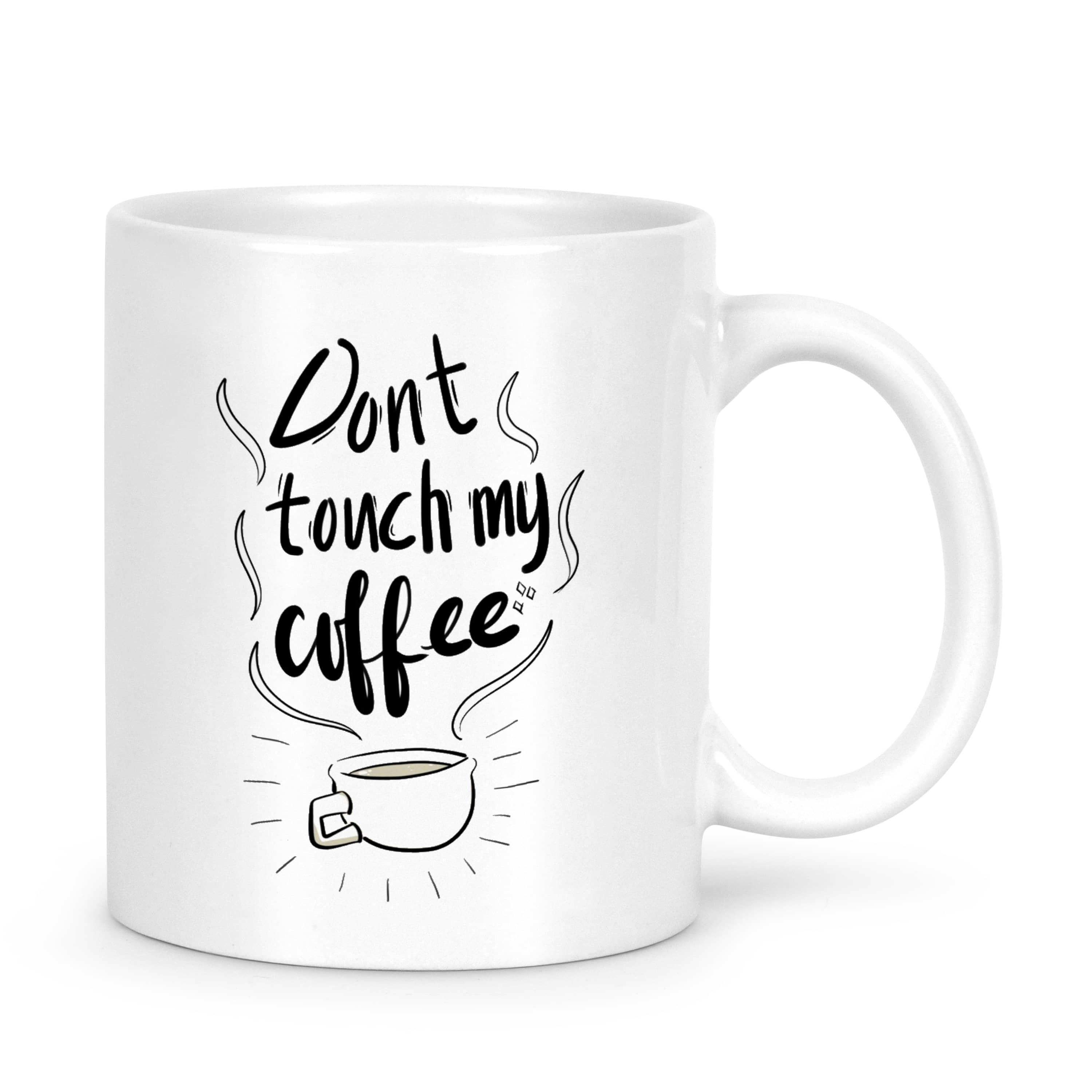Idream Quote Printed Ceramic Coffee Mug 1 Pcs 330 mL