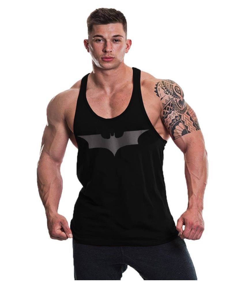    			THE BLAZZE 0051 Men's Sleeveless T-Shirt Gym Tank Gym Stringer Tank Tops Muscle Gym Bodybuilding Vest Fitness Workout Train Stringers