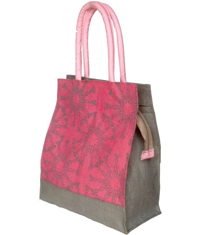 Foonty Jute Lunch Bag - Handbags | Buy online on ZillyBuy