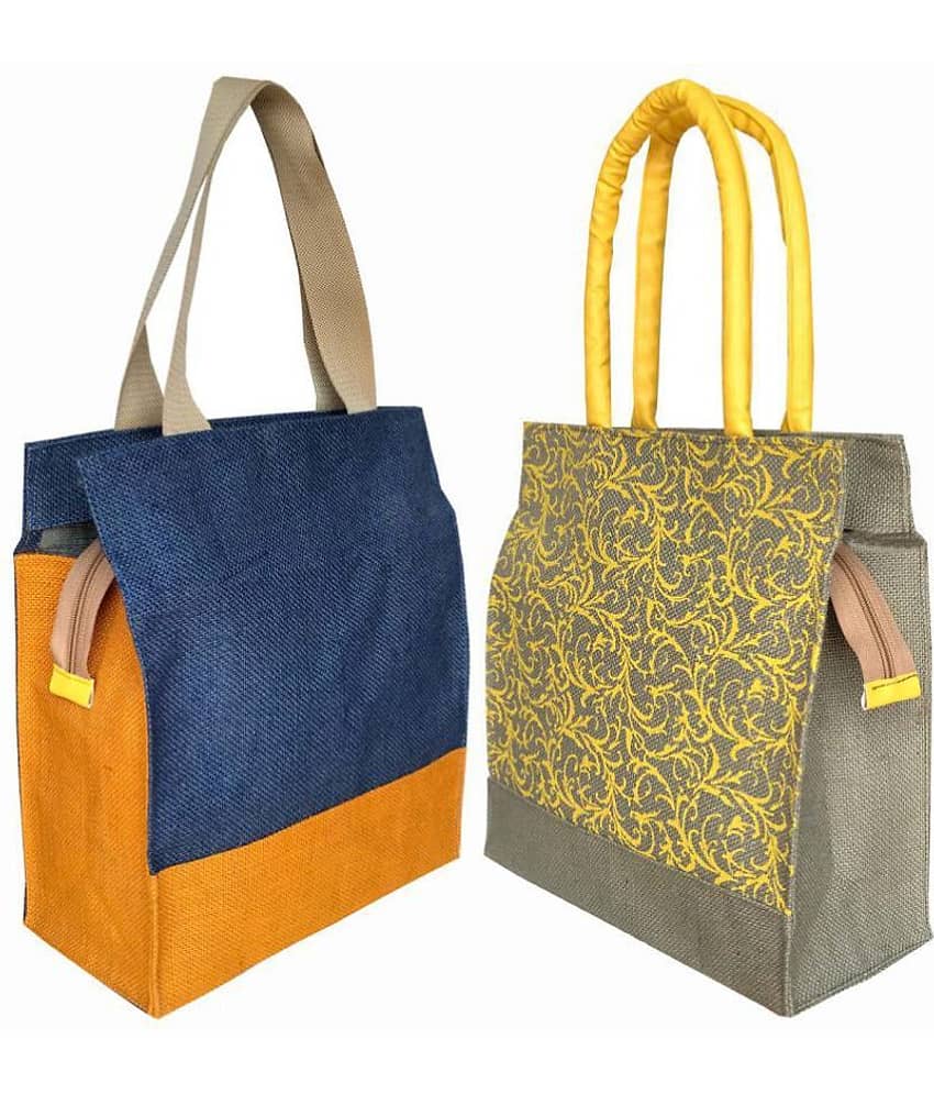 Foonty Jute Lunch Bag - Handbags | Buy online on ZillyBuy