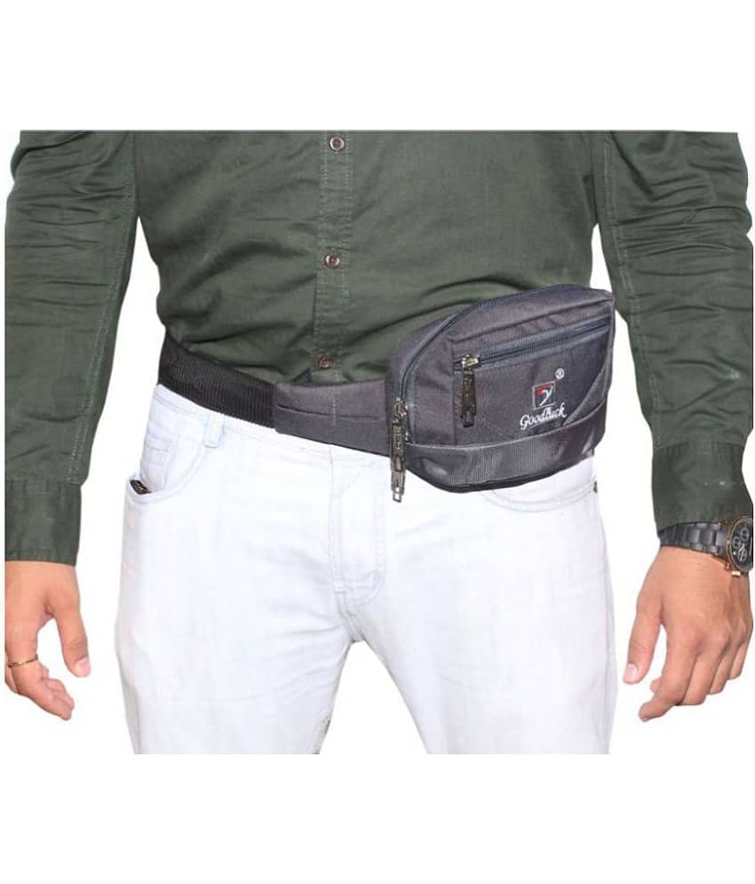 Goodluck Polyester Grey Pouch - Handbags | Buy online on ZillyBuy