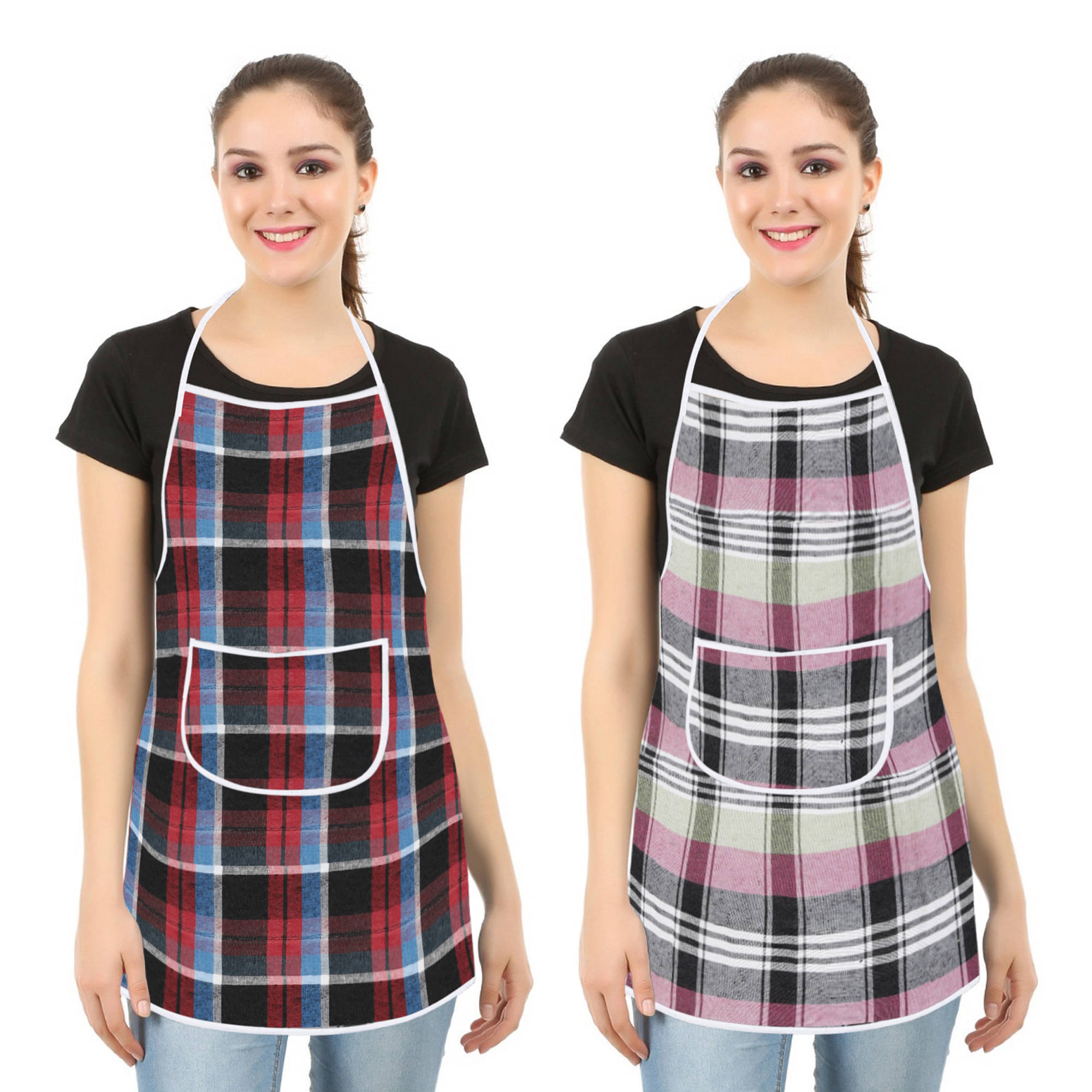     			E-Retailer Set of 2 Cotton Apron