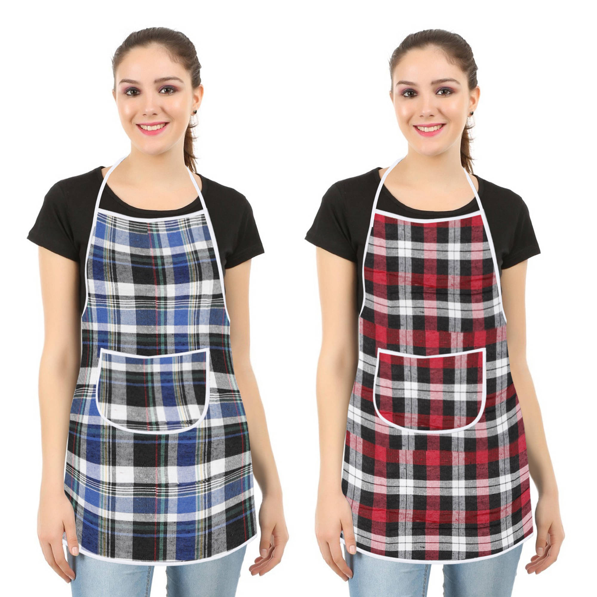     			E-Retailer Set of 2 Cotton Apron