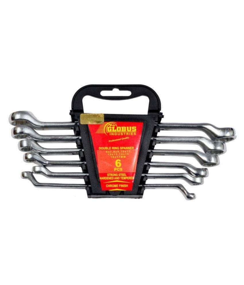     			Globus Ring Spanner Set of 6 Pc