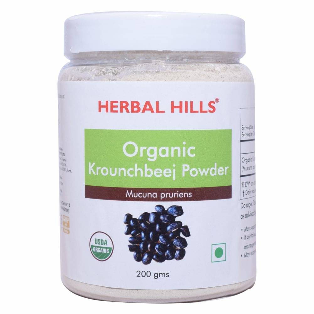    			Herbal Hills Organic Krounchbeej Powder 200 gm Pack of 2