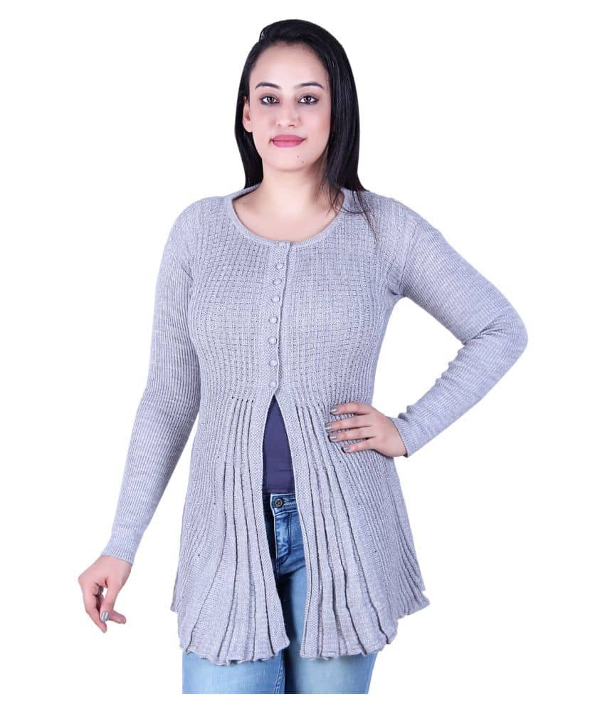 Ogarti Woollen Shrugs - Grey