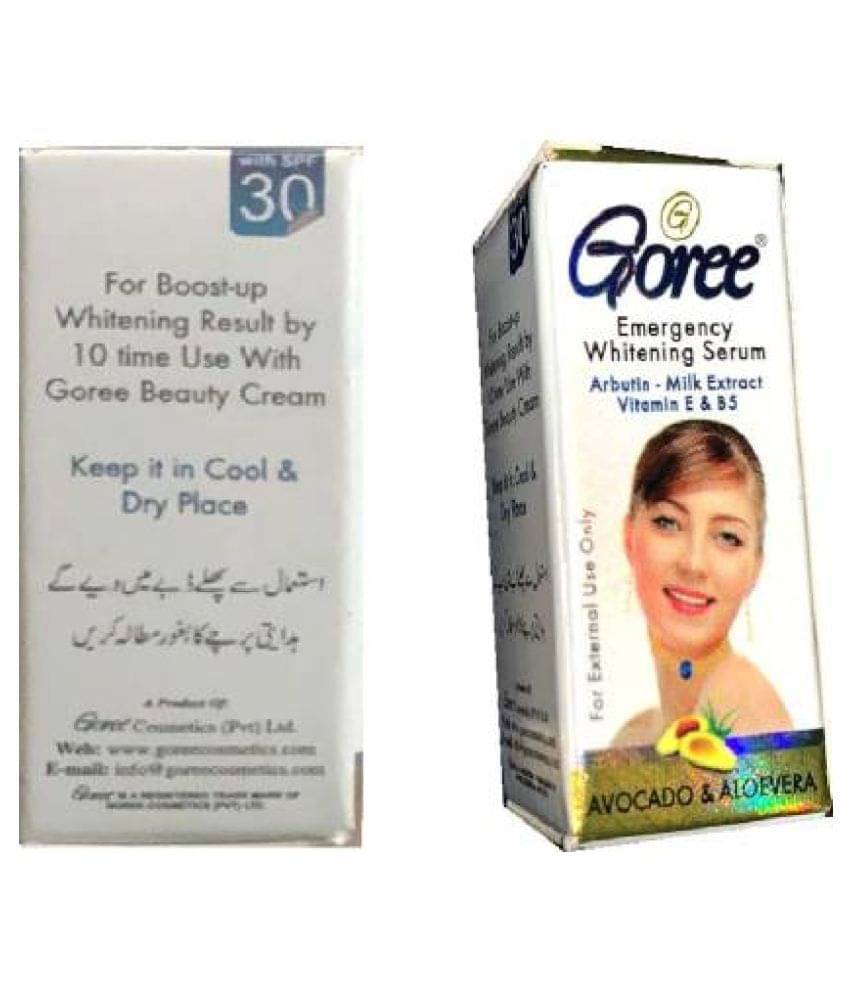     			M.H. Goree Emergency Whitening Serum Face Serum 6 mL
