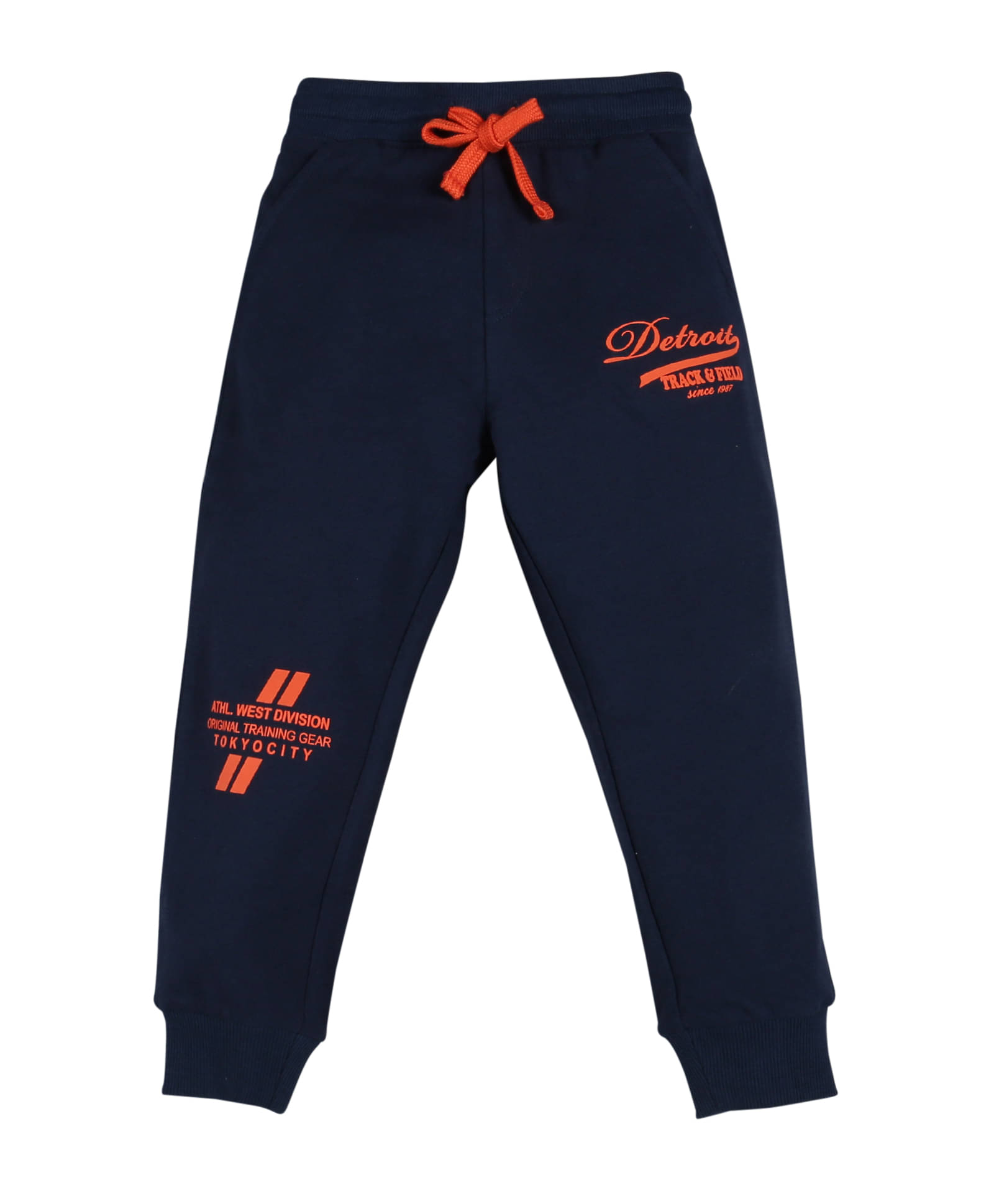     			PLUM TREE Pack of 1 Boys Cotton Trackpant ( Blue )