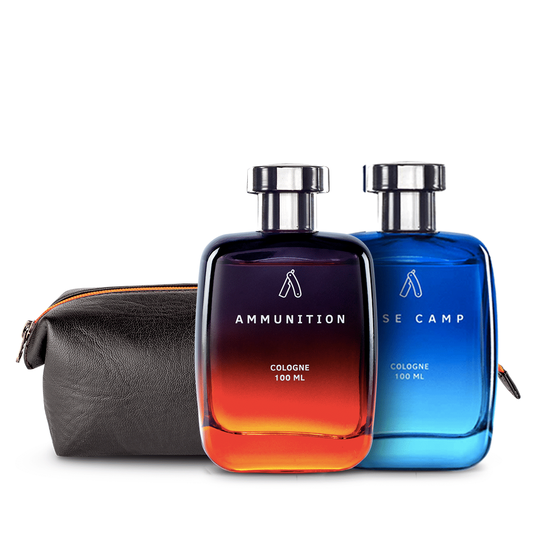     			Ustraa King of Cologne Kit 2.0 (Cologne Ammunition -100 ml, Cologne Base Camp -100 ml, Travel Kit - PU Bag)