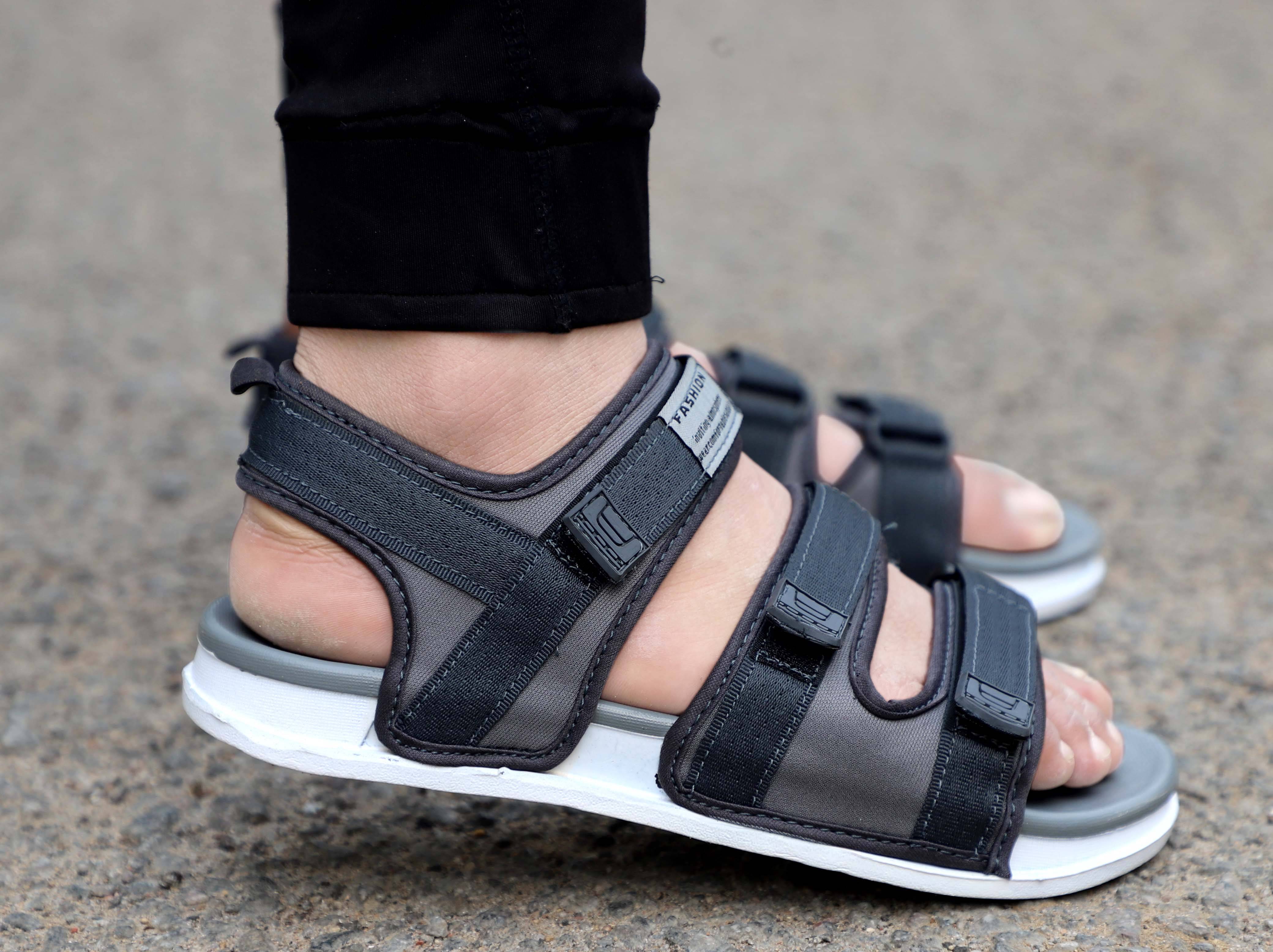     			Aadi - Gray Men's Sandals