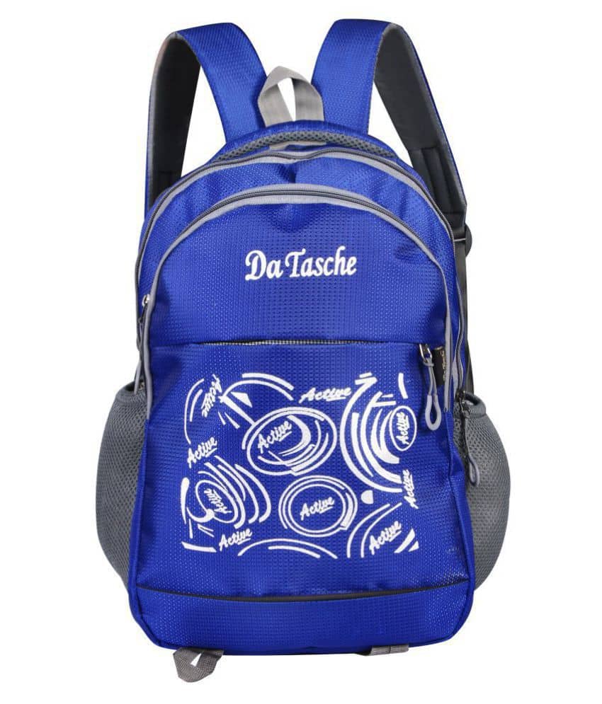 Da Tasche Blue 30 Ltrs School Bag for Boys & Girls - Handbags | Buy online on ZillyBuy