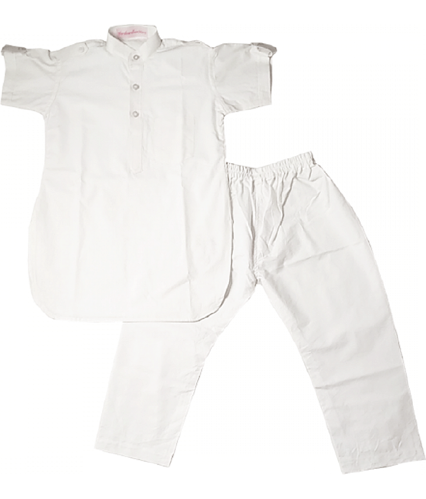 harshvardhanmart.com Baby Boys Cotton Kurta Sets ( Pack of 1 , White ) - Kurtas & Kurta Sets | Buy online on ZillyBuy