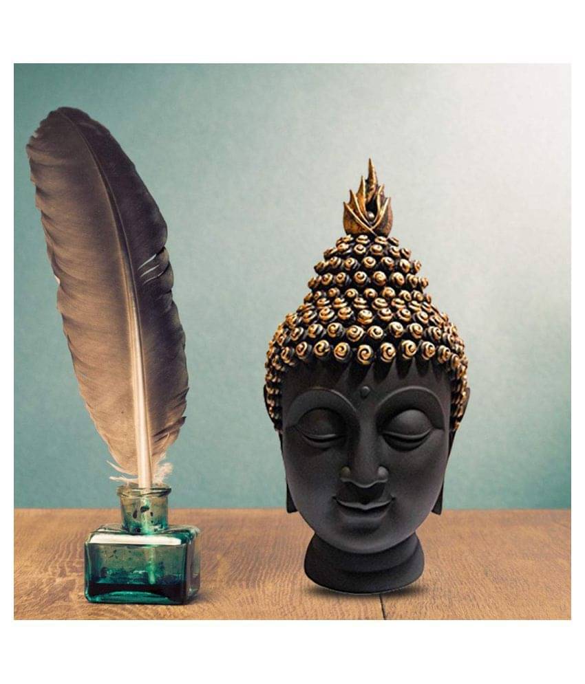 Mygrowthacking Polyresin Buddha Head Resin Buddha Idol 6 x 4 cms Pack of 1 Mygrowthacking Polyresin Buddha Head Resin Buddha Idol 6 x 4 cms Pack of 1