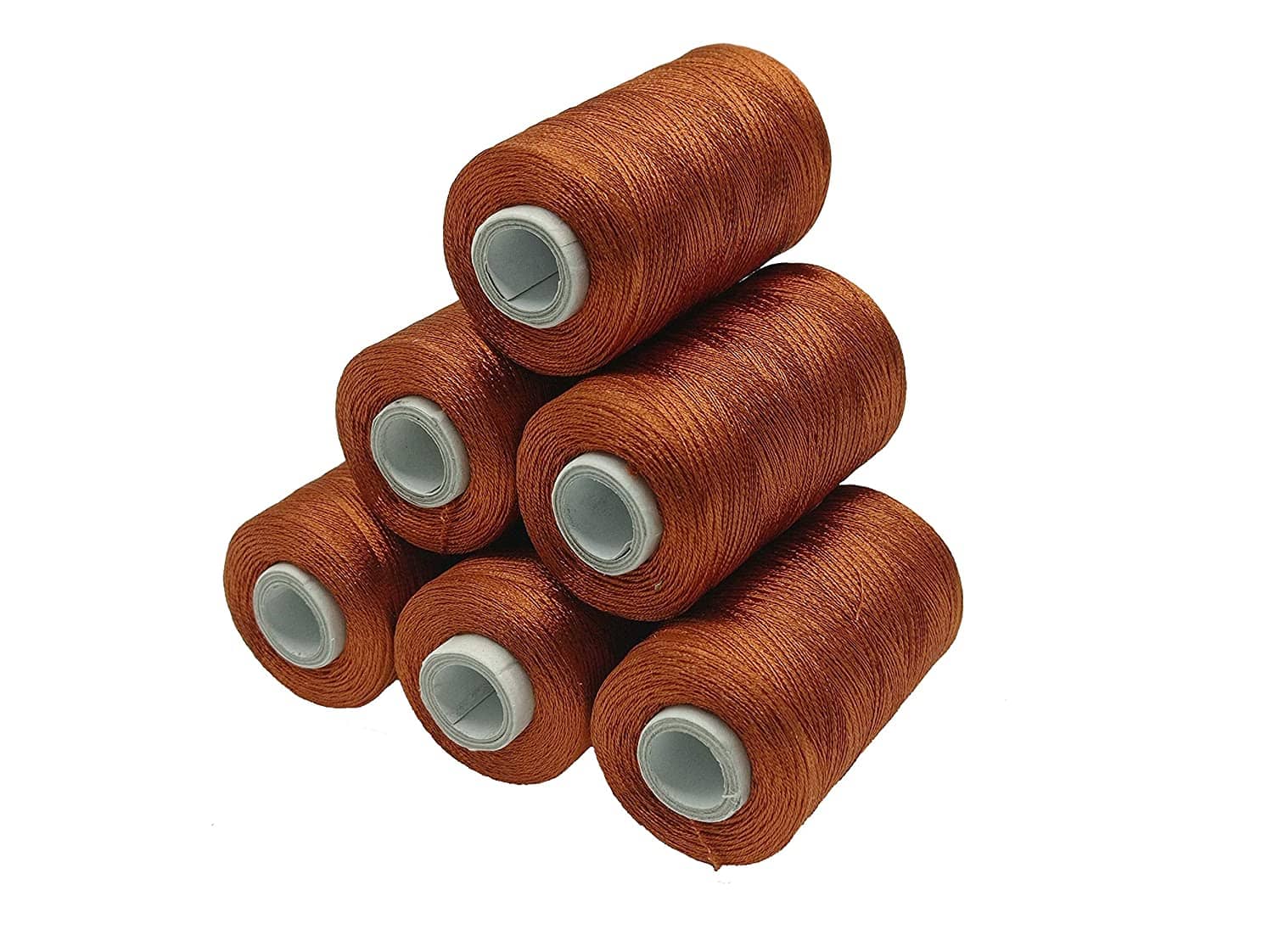 PRANSUNITA Polyster Silk ( Resham )Twisted Hand & Machine Embroidery Thread ( Pack of 6 ) - Stationery | Buy online on ZillyBuy