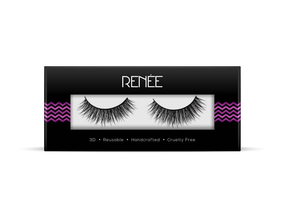 RENEE False Eyelashes Long Natural 3D Fake Eyelash Sasha The Blink, Lightweight, Easy to Use, 1 Pair