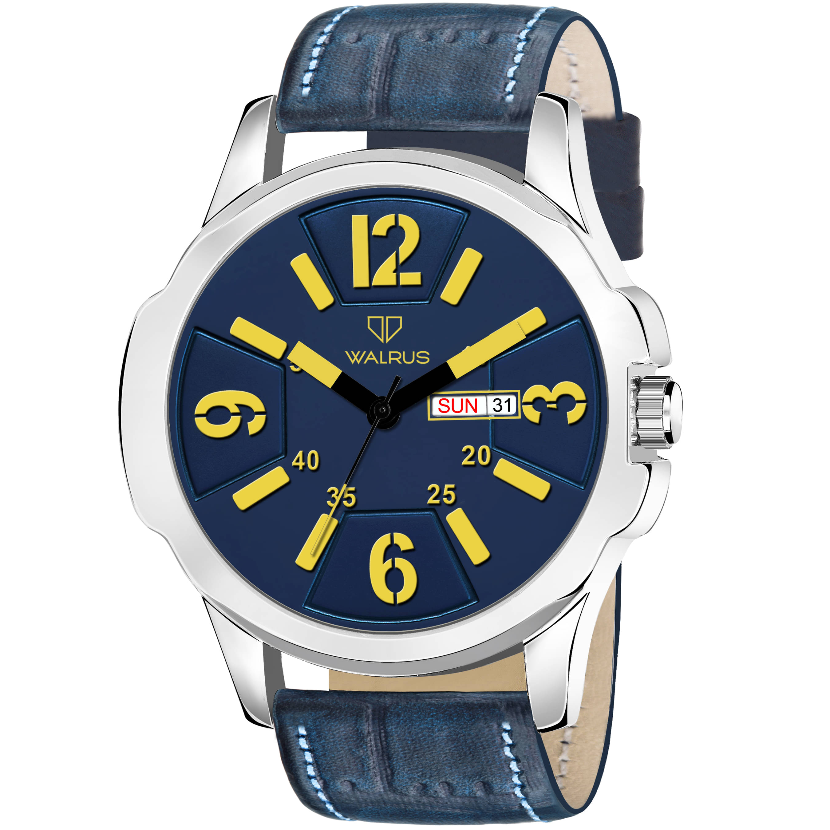     			Walrus WWTM-MVRK-XIII-03030 Leather Analog Men's Watch