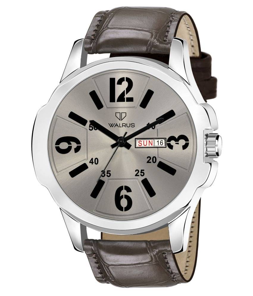     			Walrus WWTM-MVRK-XIII-09090 Leather Analog Men's Watch