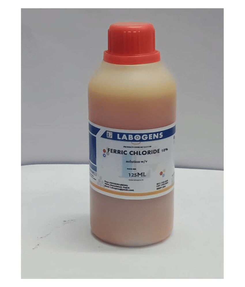     			LABOGENS FERRIC CHLORIDE 10% solution w/v 125ml