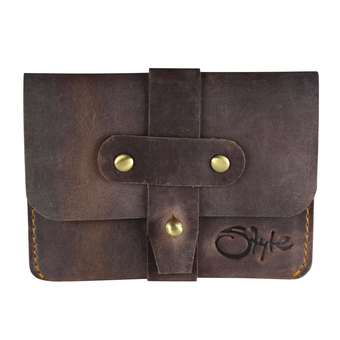     			Style 98 Button Purple Card Holder