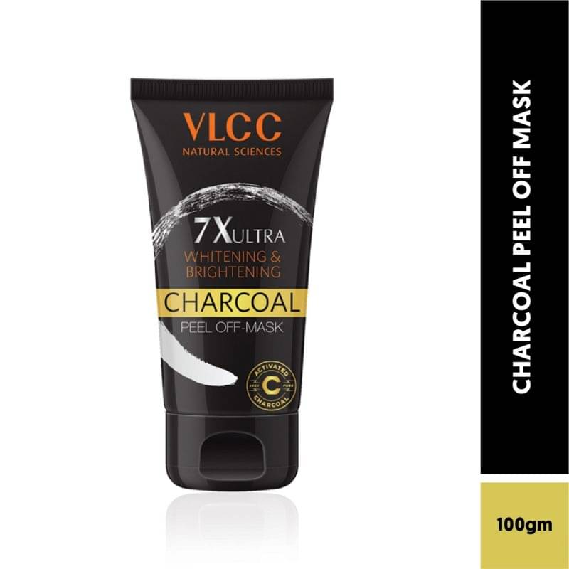     			Vlcc 7X Ultra Whitening & Brightening Charcoal Peel Off Mask Deep Cleans 100G