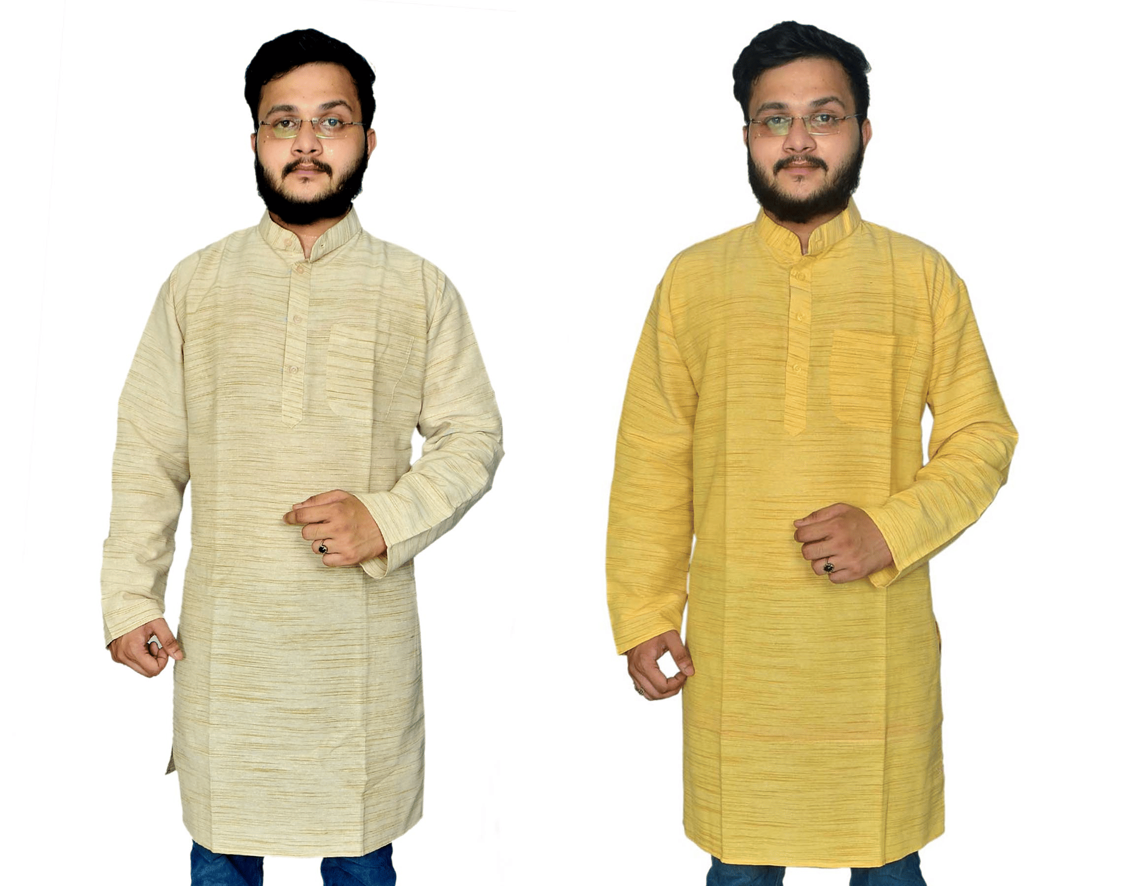 DESHBANDHU DBK Multi 100 Percent Cotton Kurta Pack of 2 DESHBANDHU DBK Multi 100 Percent Cotton Kurta Pack of 2