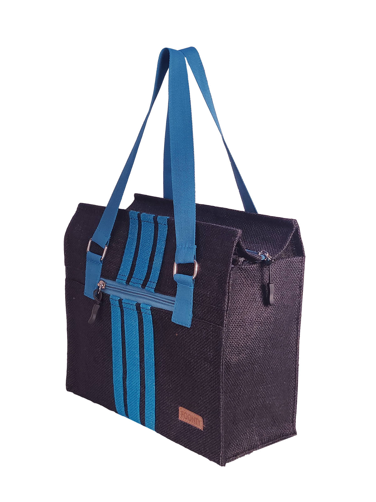    			Foonty Black Lunch Bags - 1 Pc