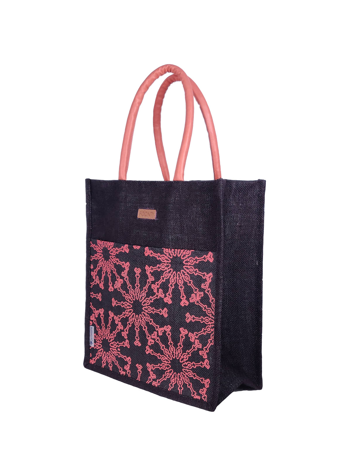 Foonty Black Lunch Bags - 1 Pc - Handbags | Buy online on ZillyBuy