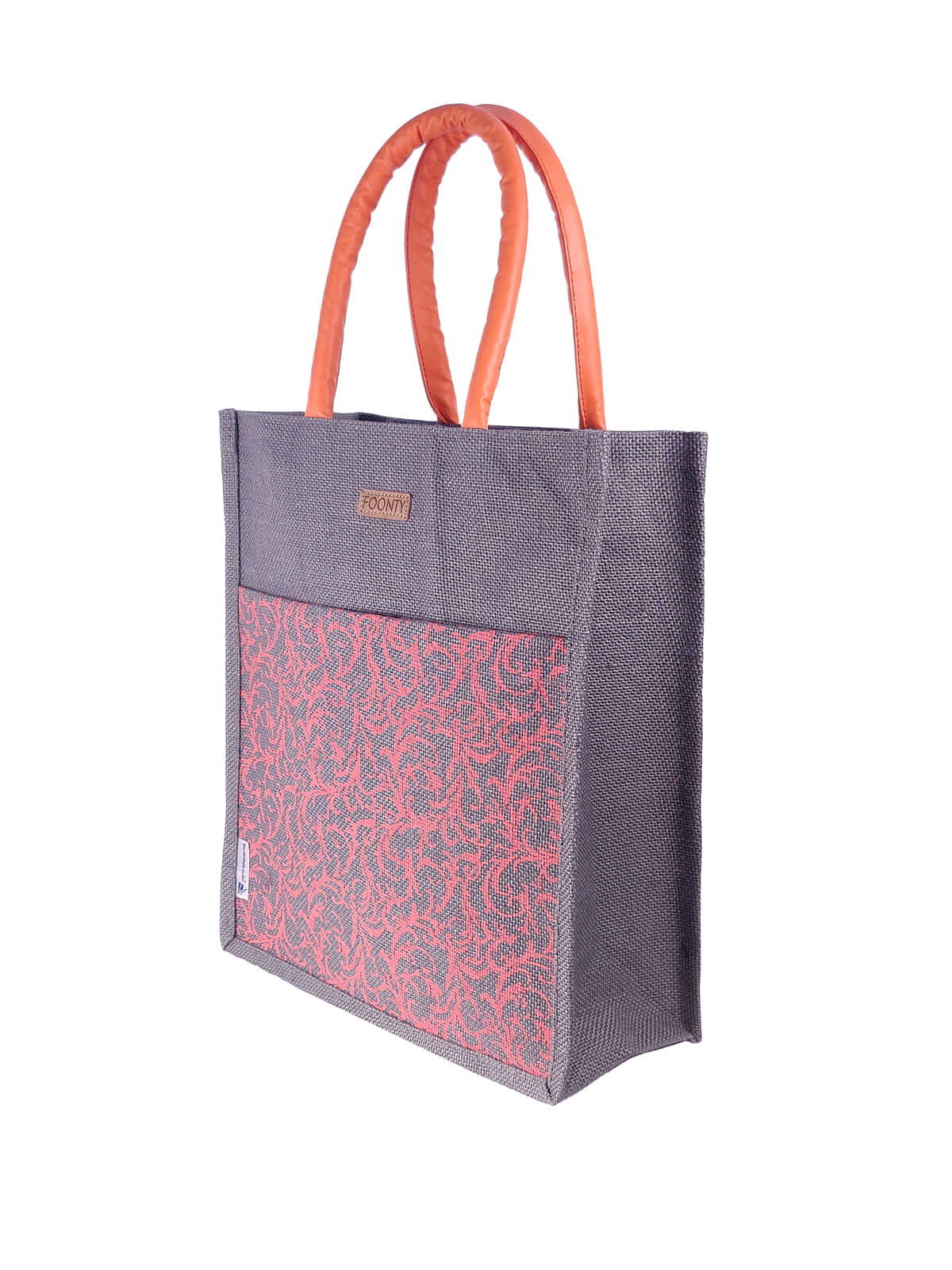 Foonty Gray Lunch Bags - 1 Pc - Handbags | Buy online on ZillyBuy