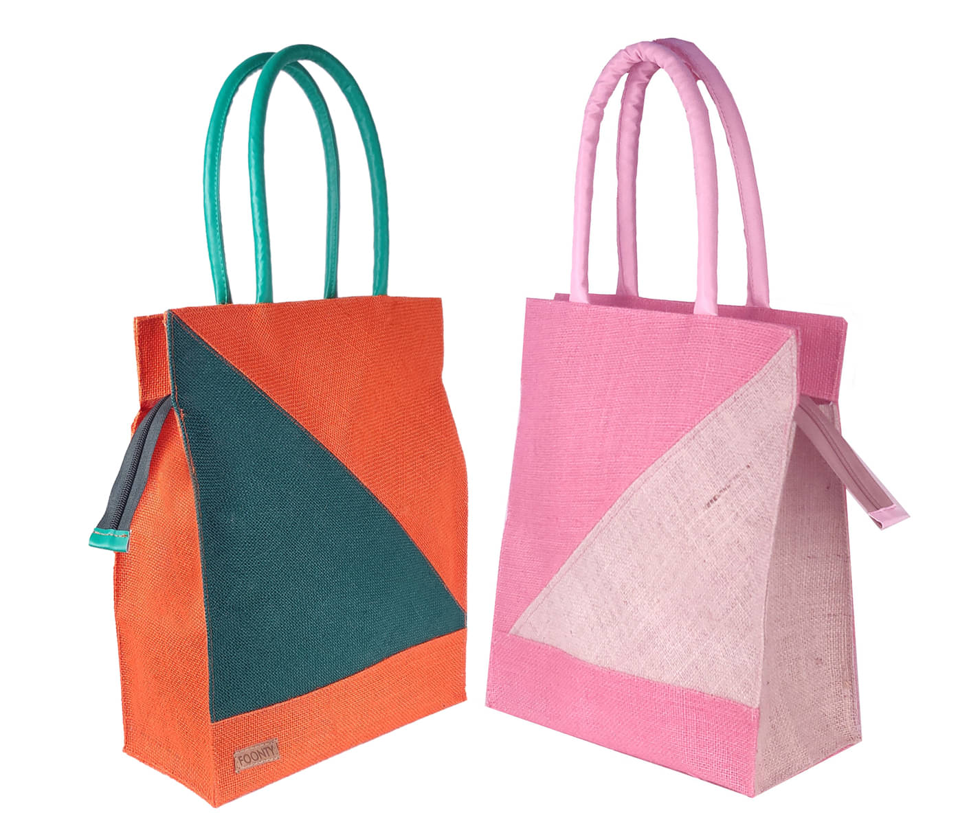     			Foonty Multi Lunch Bags - 2 Pcs