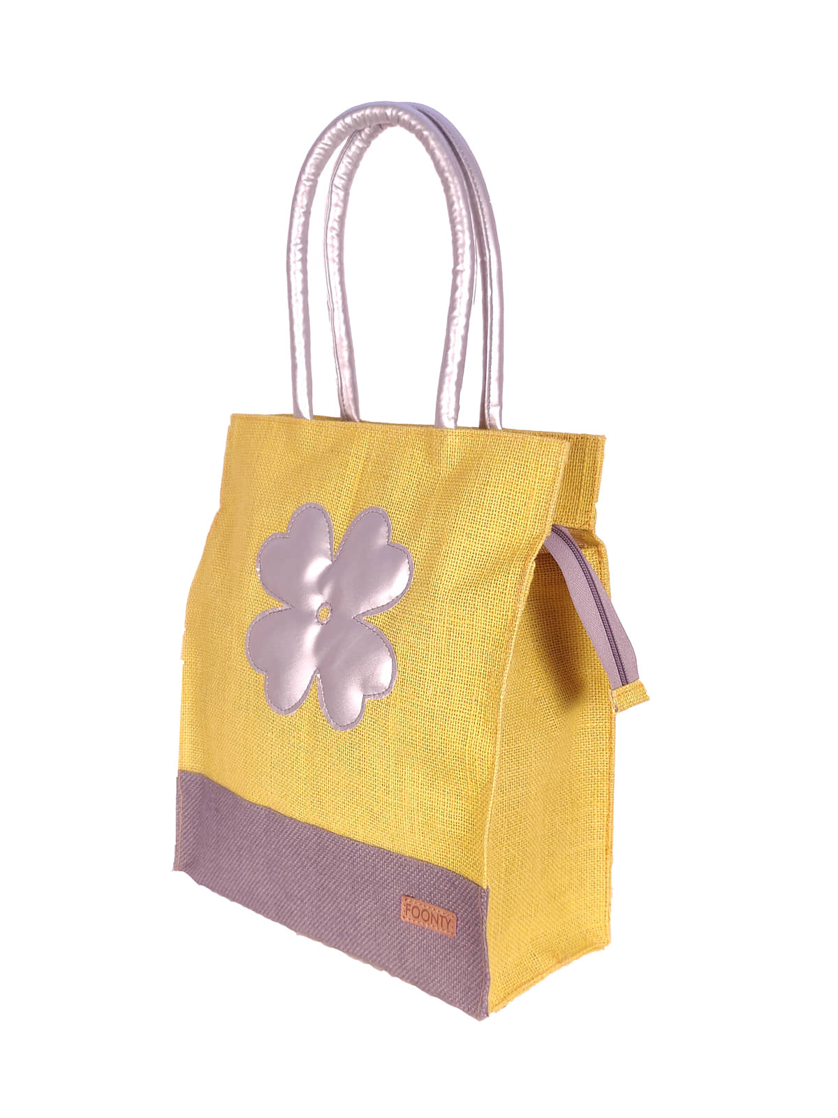 Foonty Yellow Lunch Bags - 1 Pc - Handbags | Buy online on ZillyBuy