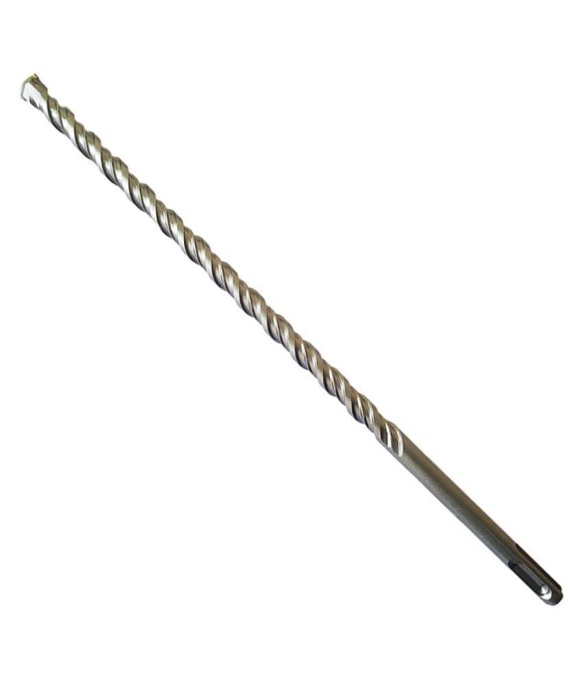 S4 Steel (12 x 310mm) Cross Tip Plus Hammer Drill Bit (Silver) S4 Steel (12 x 310mm) Cross Tip Plus Hammer Drill Bit (Silver)