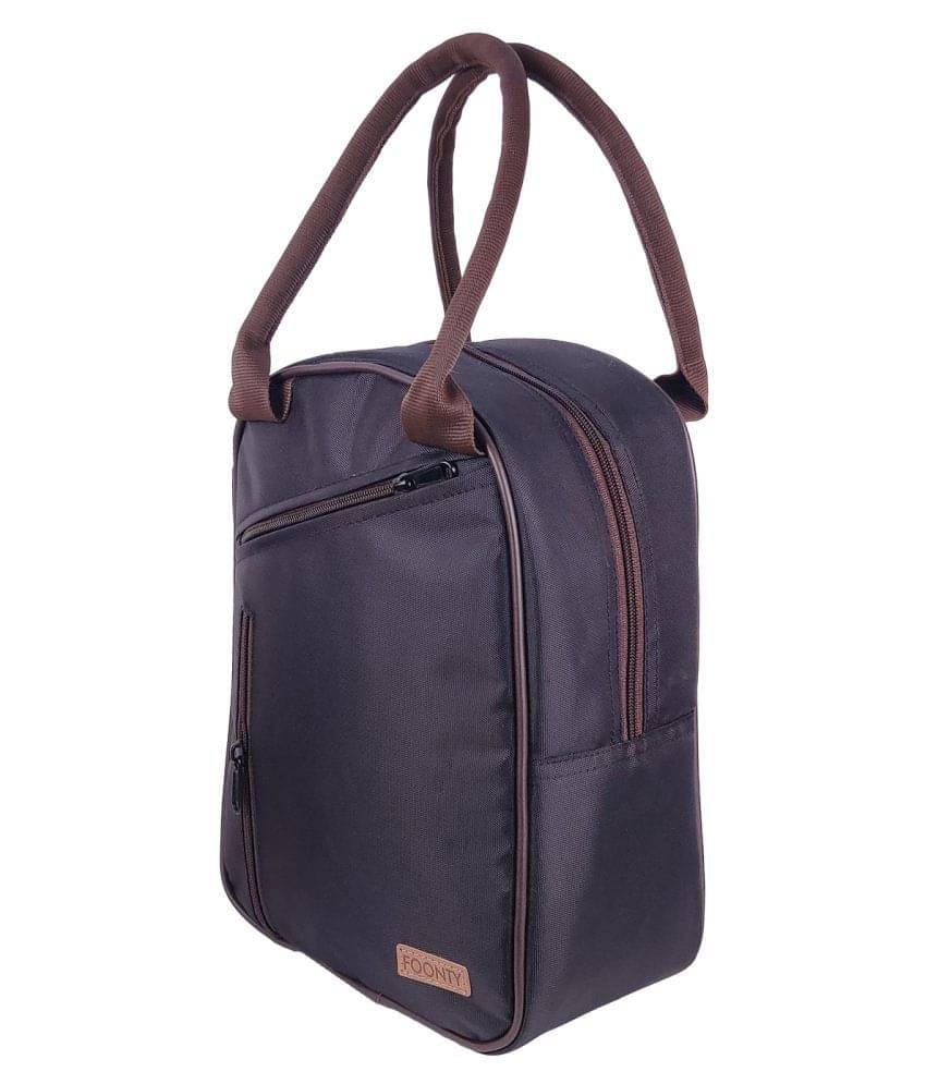     			Foonty Black Lunch Bags - 1 Pc